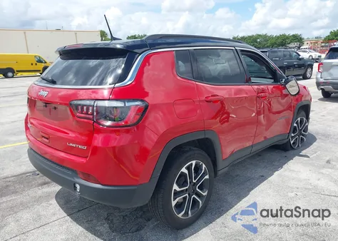 2024 Jeep Compass Limited 4X4 from USA, damaged, VIN 3C4NJDCN1RT596592